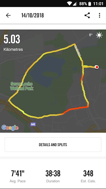 Is there an easy way to get nike app activitie - Couch to 5K