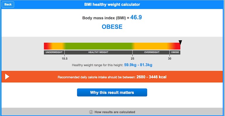 Bmi Calculator Being Brutally Honest Weight Loss Nhs