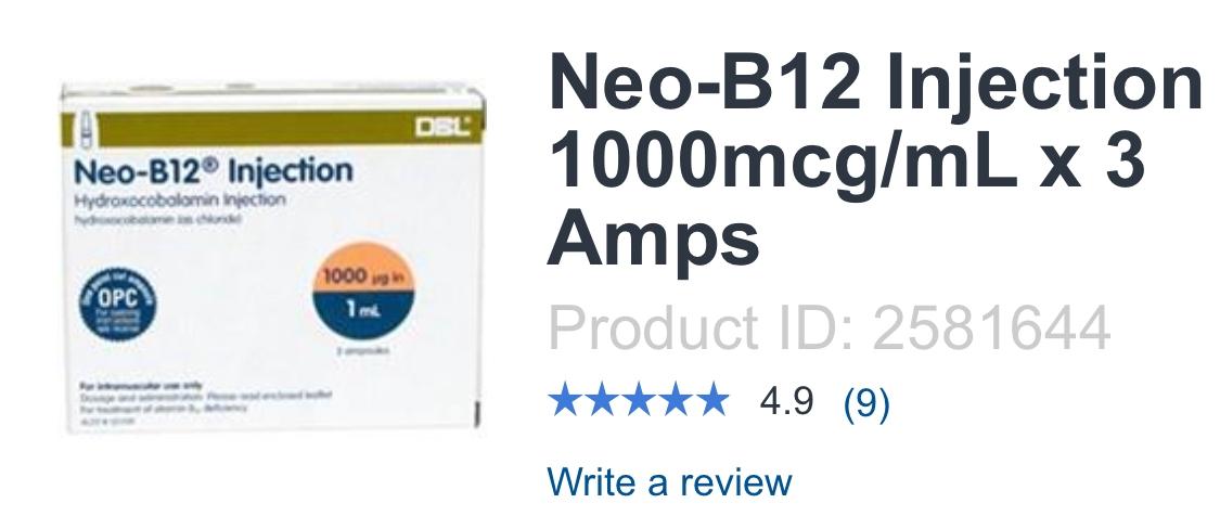 icd 10 b12 injection HCPCS Code J3420: Injection, Vitamin B-12 (Cyanocobalamin), up to 1,000 mcg per Unit B12 Injection Dosage and Frequency: