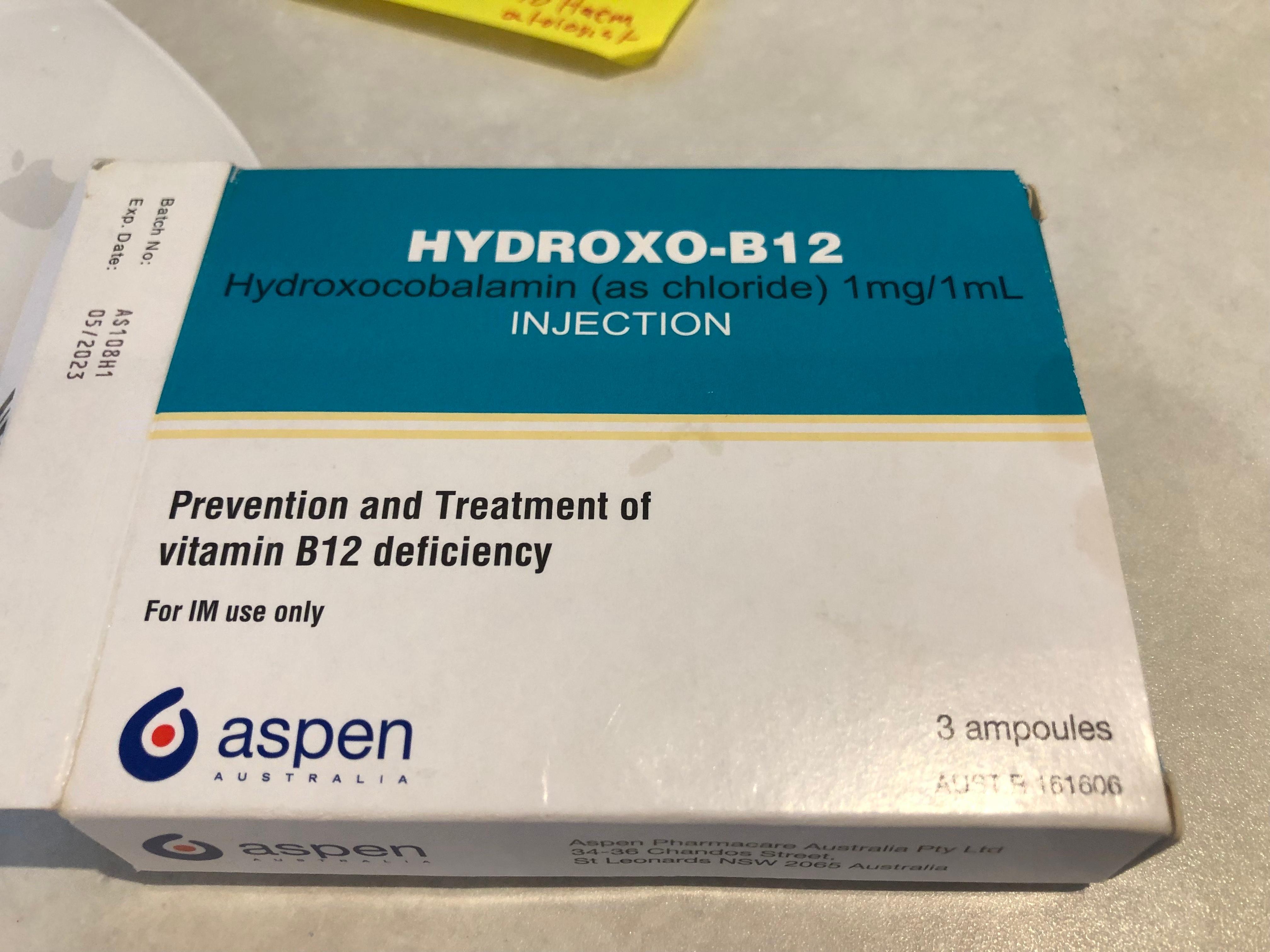 b12 injections australia Methylcobalamin Injection (Vitamin B12) main image 0