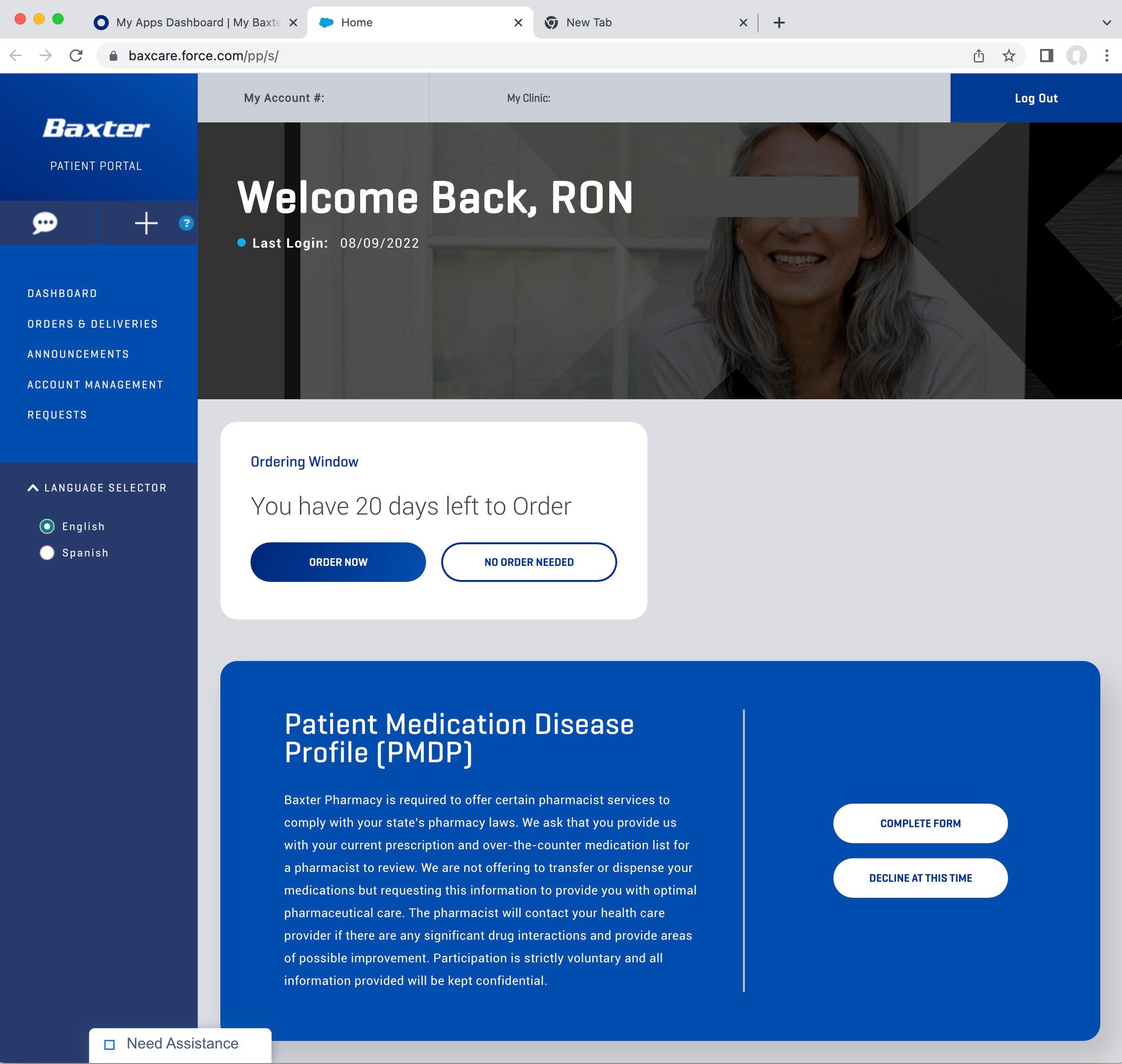 PD Dialysis - Week Four Day Two Baxter sit... - Kidney Dialysis