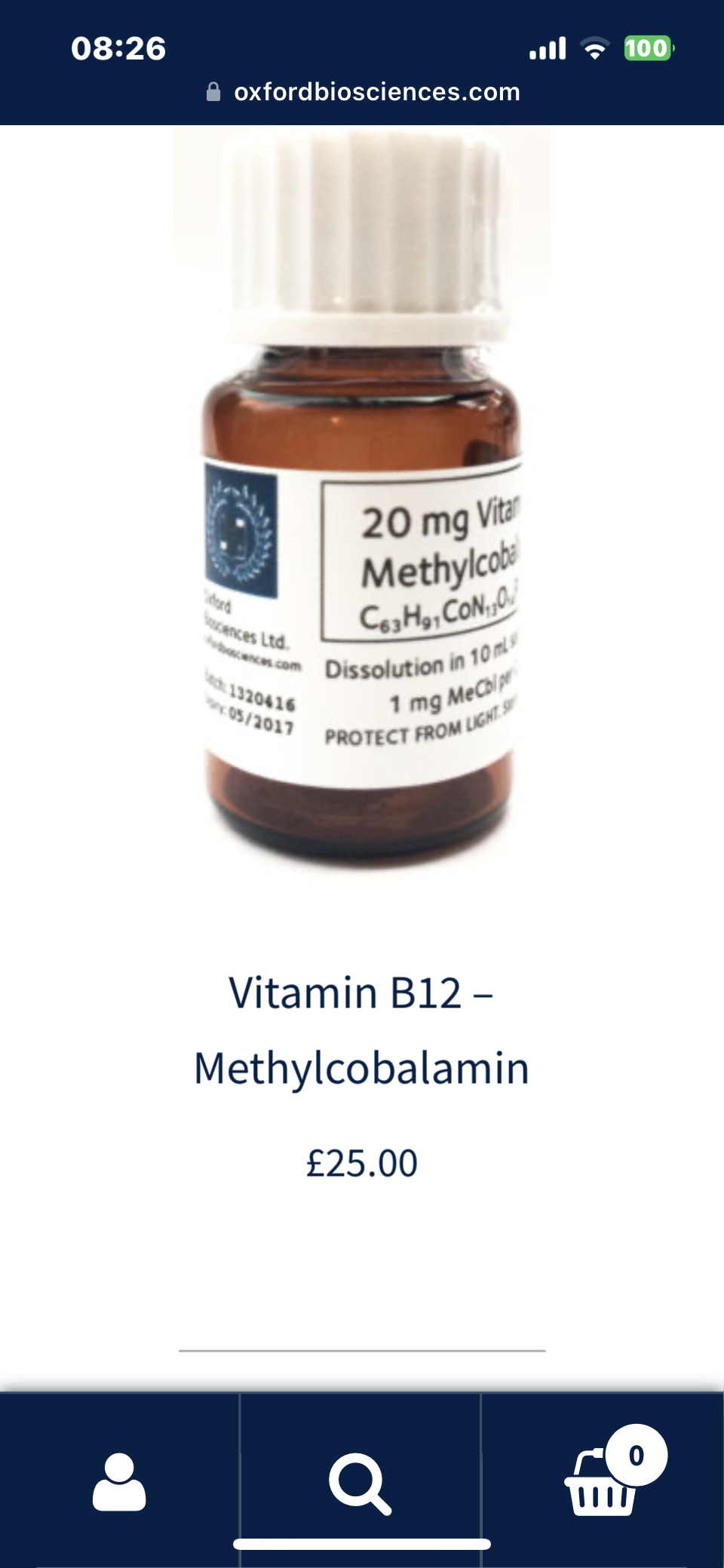 a lennon vitamin b12 injection At-Home Vitamin B12 4-Week Injection Package main image 0