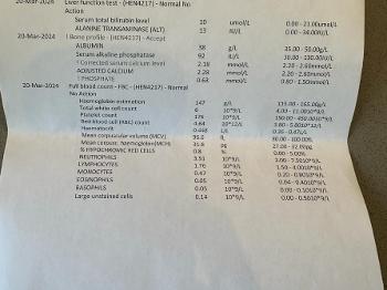 Blood results