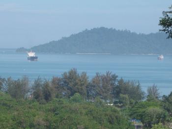 View we enjoyed when able to stay in East Malaysia