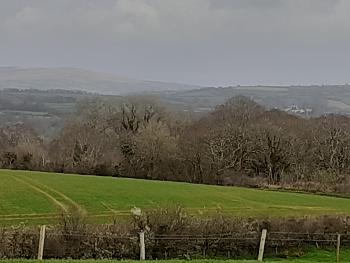 Lovely view towards Dartmoor