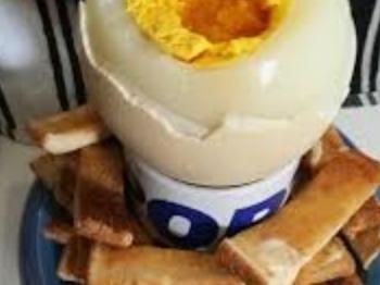 Boiled egg... 
