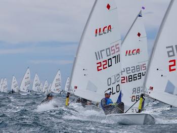 Laser/ILCA sailing 