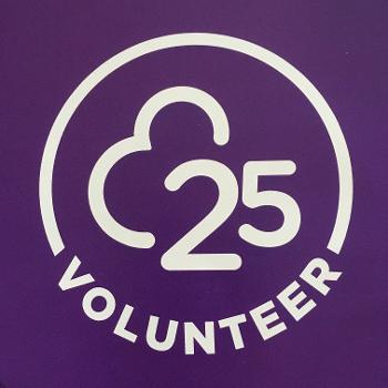 25 volunteers 