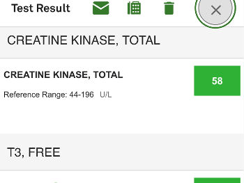 Creatinine Kinase Test