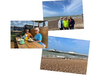 Parkrunners at Worthing