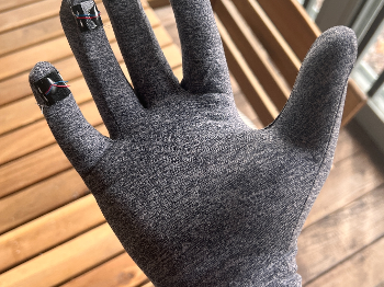 Home-built Tass glove prototype v2.