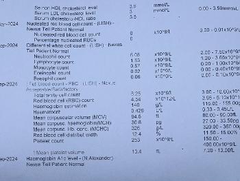 Blood test (Page 2 of 2)