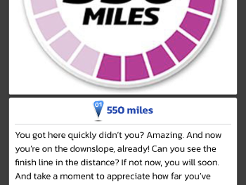 550 miles badge 