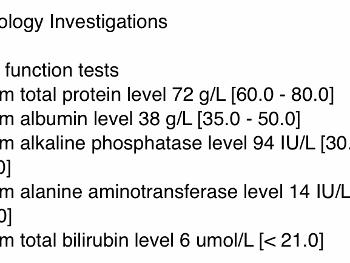 Liver function