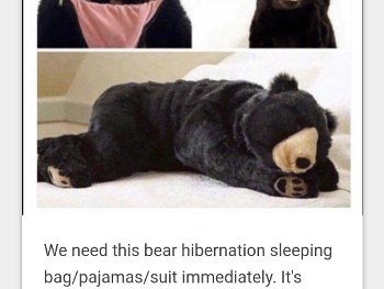 Hibernation Suit 🐻