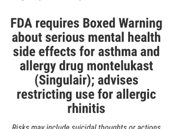 FDA black box warning 