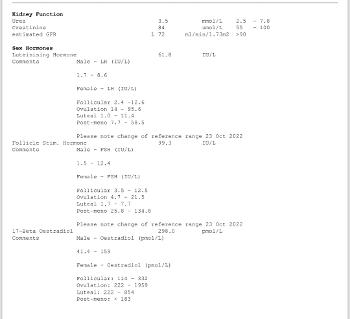 Just had these results back....could you help me please 🙏 