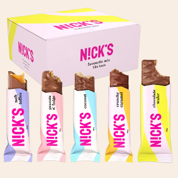 Nick's Bars, 3.5g net carbs