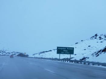 Snow in 14 fwy