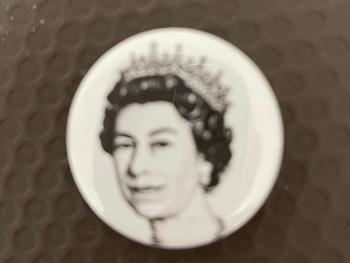 Queen Elizabeth badge