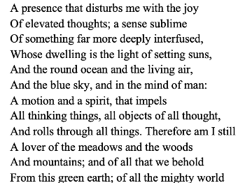 Poem by William Wordsworth