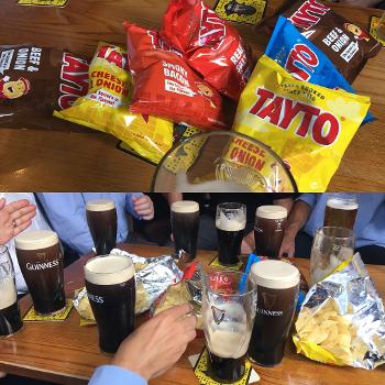 Guinness & Taytos 👊🏻👊🏻👊🏻