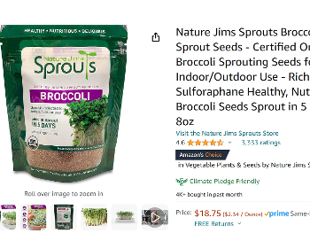 Image of broccoli sprout supplier