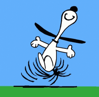 Snoopy dance!