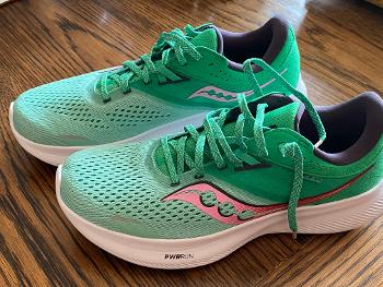 New shoes! Saucony Ride 16.