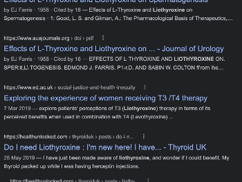 "liothyroxine" search results