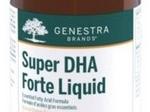 Brown bottle with white and green label, Super DHA Forte Liquid