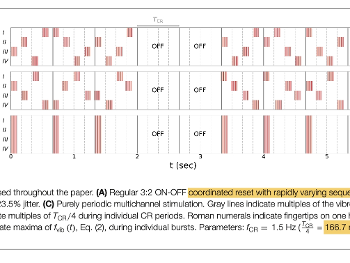 Randomized vibration pattern