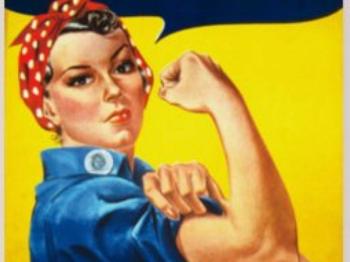 Rosie the riveter! We can do this.
