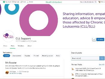 Search for Evusheld UK in CLL Support