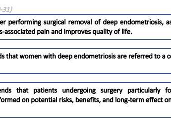 Deep endo to be treated in an endo centre
