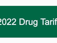 May 2022 Drug Tariff button