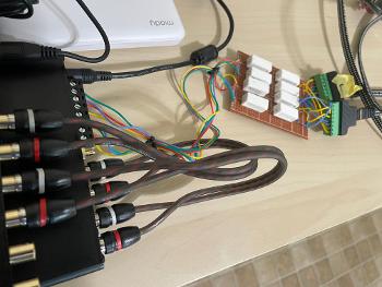 Amp connected to board