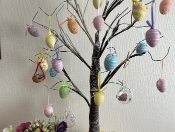 My Easter egg tree