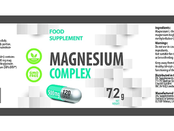 Magnesium complex tablets