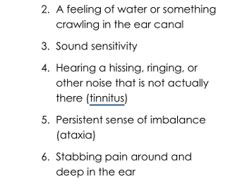 Symptoms of migraine and how these can affect ears 