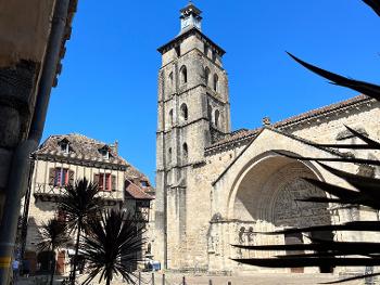 The church at Beaulieu-sur Dordogne with its 12th century timpanum. 