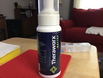 Theraworx for cramps.  