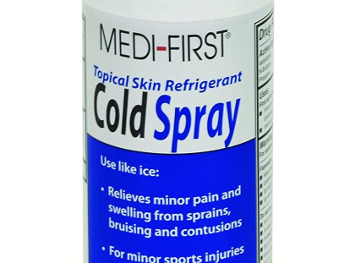 Cold spray for numbing