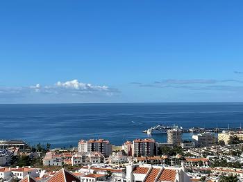 Sea view from balcony in Los Cristianos