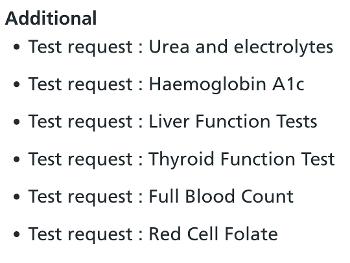 Looks like my doctor requested ferritin to be tested....