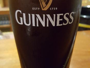 Slainte with a Guinness!