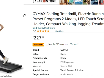 Gymax Treadmill