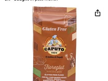 Gluten free flour - bought on Amazon