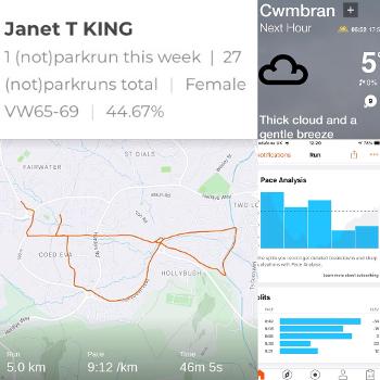 5km stats and weather