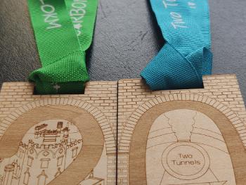 Wooden medals